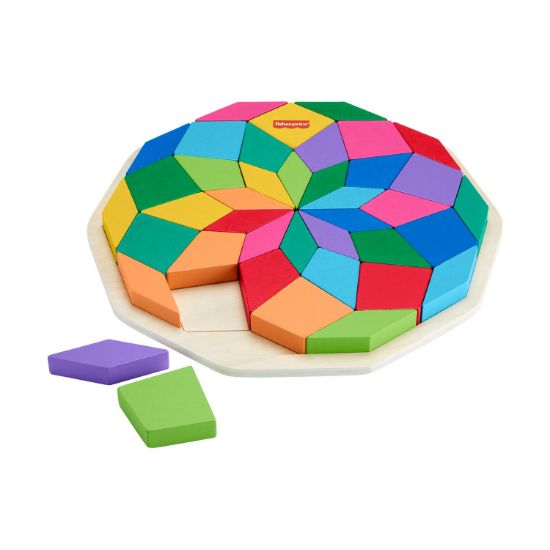 Picture of Fisher-Price - Wooden Mandala Puzzle (HXT94)
