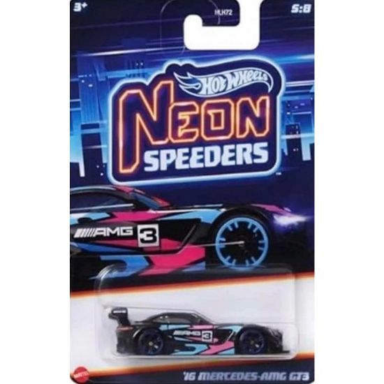 Picture of Mattel Hot Wheels: Neon Speeders - '16 Mercedes AMG GT3 (HRW79)