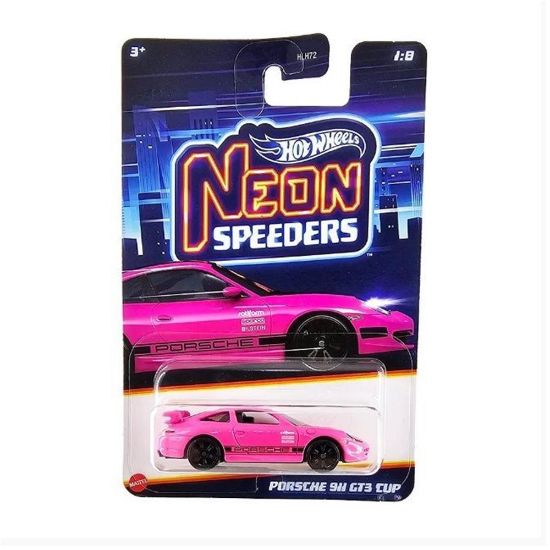 Picture of Mattel Hot Wheels: Neon Speeders - Porsche 911 GT3 Cup (HRW75)