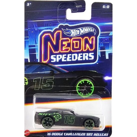 Picture of Mattel Hot Wheels: Neon Speeders - '15 Dodge Challenger SRT Hellcat (HRW80)