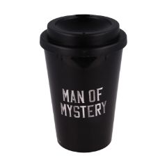 Picture of Stor: Disney: Star Wars The Mandalorian Small Plastic Double-Walled Coffee Tumbler (390ml) (04868)