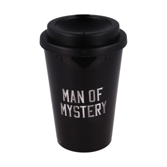 Picture of Stor: Disney: Star Wars The Mandalorian Small Plastic Double-Walled Coffee Tumbler (390ml) (04868)