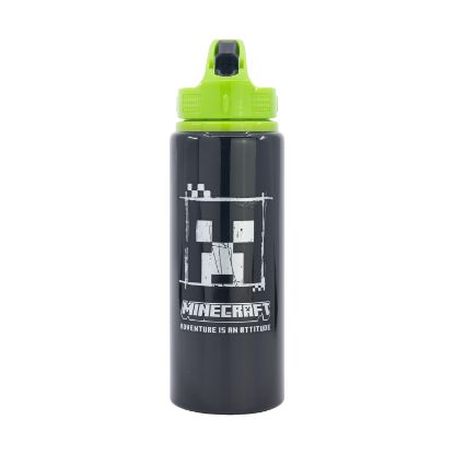 Picture of Stor: Minecraft - Aluminium Sport Bottle (730ml) (75610)