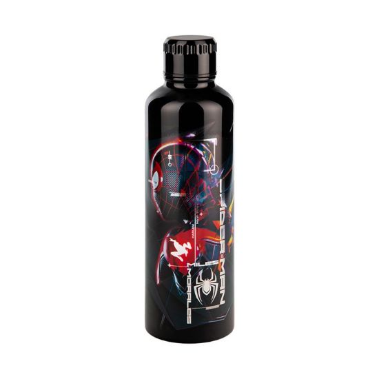 Picture of Paladone Marvel: Spider-Man - Miles Morales Metal Water Bottle (PP14526SPM)