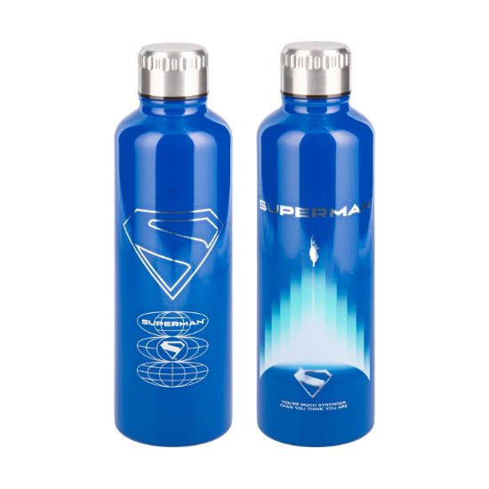 Picture of Paladone DC: Superman - Theatrical Metal Water Bottle (PP14871SMT)