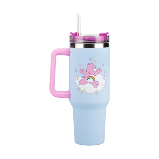 Picture of Paladone: Care Bears- 1200ml Insulated Cup And Straw (PP14607CB)