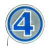 Picture of Paladone Marvel: Fantastic 4 - Wall Mountable LED Neon Light (PP14789MUVN)