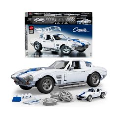 Picture of Mattel Hot Wheels: Elite Series Brick Shop - Corvette Grand Sport Vehicle (JGR31)