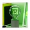 Picture of Paladone: Minecraft - Creeper Led Neon Bulb (PP14116MCF)