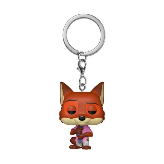 Picture of Funko Pocket Pop! Disney: Zootopia 2 - Nick Wilde Vinyl Figure Keychain