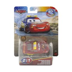 Picture of Mattel Disney Cars: Color Changers - Rescue Lightning McQueen Vehicle (JBM69)