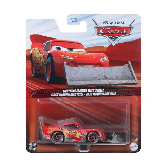 Picture of Mattel Disney Pixar: Cars - Lightning McQueen with Shovel Vehicle (FNV21)
