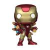 Picture of Funko Pop! Plus: The Infinity Saga - Iron Man (Glows in The Dark) #1555 Bobble-Head Vinyl Figure