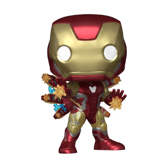 Picture of Funko Pop! Plus: The Infinity Saga - Iron Man (Glows in The Dark) #1555 Bobble-Head Vinyl Figure