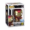 Picture of Funko Pop! Plus: The Infinity Saga - Iron Man (Glows in The Dark) #1555 Bobble-Head Vinyl Figure