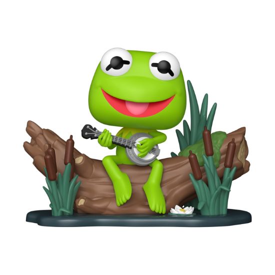 Picture of Funko Pop! Deluxe: The Muppets - Kermit with Banjo #1673 Vinyl Figure