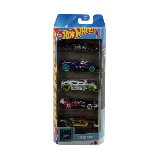 Picture of Mattel Hot Wheels - Cyber Noir (Set Of 5) (JKG06)