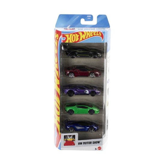Picture of Mattel Hot Wheels - HW Motor Show (Set Of 5) (JBJ89)