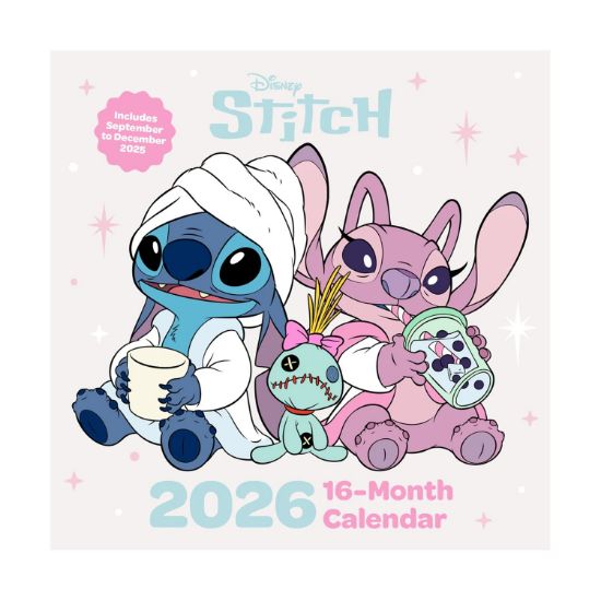 Picture of Pyramid Disney: Lilo & Stitch - 2026 16-Month Calendar (C2402844)