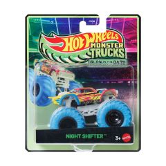 Picture of Mattel Hot Wheels: Monster Trucks Glow In The Dark - Night Shifter Vehicle (JCG71)