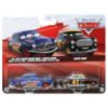 Picture of Mattel Disney Pixar: Cars - Dirt Track Fabulous Hudson Hornet and Clovis Rider (Set of 2) (JDH44)