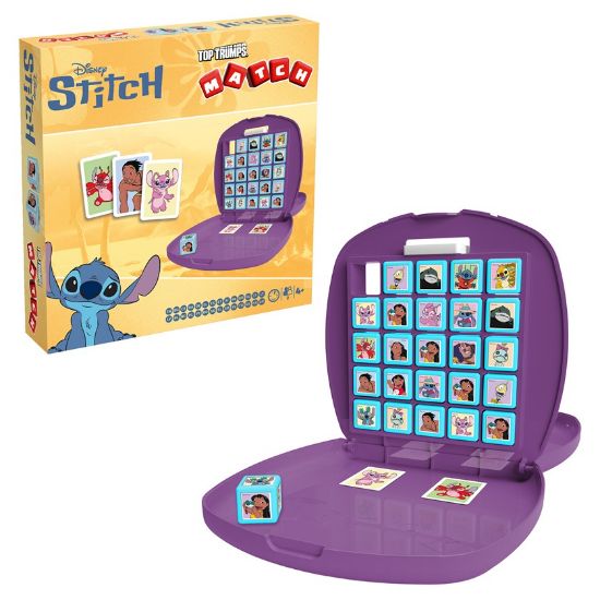 Picture of Winning Moves Top Trumps Match: Lilo & Stitch New Multilingual Version (WM05350-ML1-6)