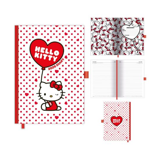 Picture of Pyramid Sanrio: Hello Kitty 2026 A5 Dtp Diary (SR2402888)