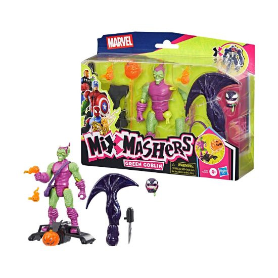 Picture of Hasbro Marvel Spider-Man: Mixmashers - Green Goblin Deluxe Figure (G2880)