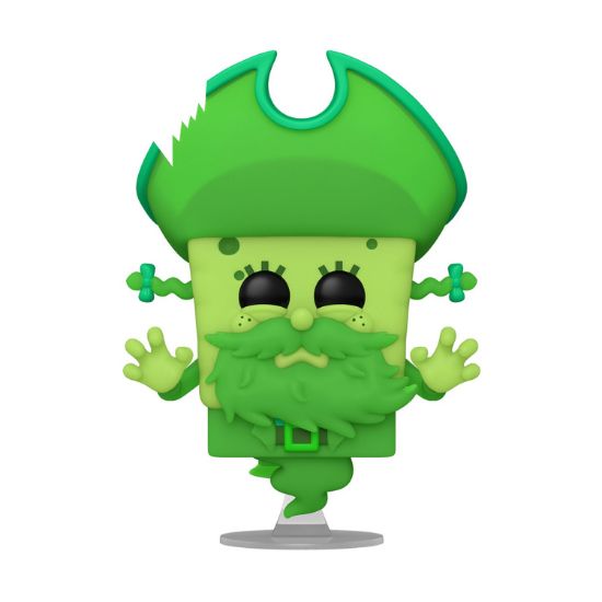 Picture of Funko Pop! Movies: The SpongeBob Movie - SpongeBob as The Flying Dutchman (Glows in The Dark) #1943 Vinyl Figure