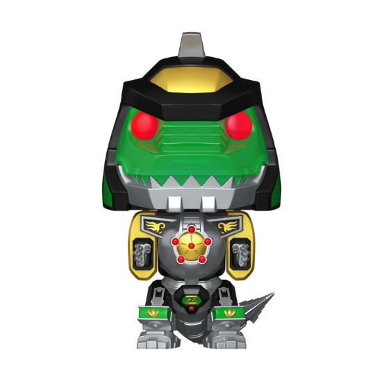 Picture of Funko Bitty Pop! Bitty Bots: Power Rangers - Dragon Zord with Green Ranger​ Vinyl Figures