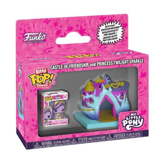 Picture of Funko Bitty Pop! Towns: My Little Pony - Castle of Friendship And Princess Twilight Sparkle Vinyl Figure