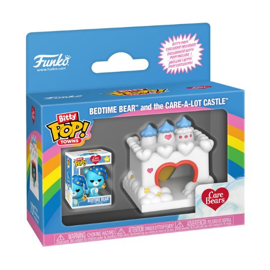 Picture of Funko Bitty Pop! Towns: Care Bears - Bedtime Bear and The Care-A-Lot Castle Vinyl Figures