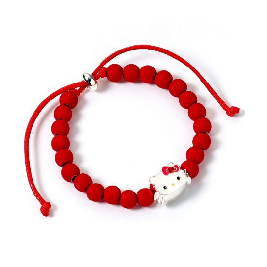 Picture of Carat Shop Hello Kitty - Red Bead Bracelet with Hello Kitty - Charm (HKBB0001)
