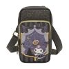 Picture of Loungefly Sanrio: Kuromi 20Th Anniversary Cell Phone Crossbody Bag With Coin Bag (SANTB1759)