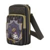 Picture of Loungefly Sanrio: Kuromi 20Th Anniversary Cell Phone Crossbody Bag With Coin Bag (SANTB1759)