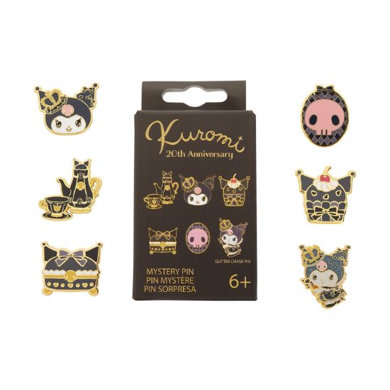 Picture of Loungefly Sanrio: Kuromi 20Th Anniversary Mystery Box Pins Eaches (SANPN0290-EA)