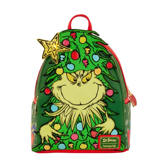 Picture of Loungefly: Dr. Seuss Grinch - Holiday Mini Backpack (DSSBK0043)