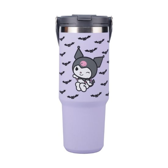 Picture of Paladone: Kuromi - Insulated Cup with Top Handle (900ml) (PP16270KUR)