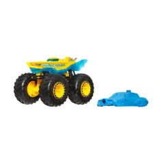 Picture of Mattel Hot Wheels: Monster Trucks Back to Basics - Wave Wrecker Die-Cast Vehicle (JHY22)