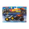 Picture of Mattel Hot Wheels Monster Trucks: Demolition Doubles - Slam Prix/Prix Collision VS Dodge Charger Vehicles (JHY87)