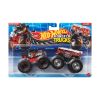 Picture of Mattel Hot Wheels Monster Trucks: Demolition Doubles - Bone Shaker VS 5 Alarm Vehicles (JLV72)