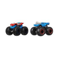 Picture of Mattel Hot Wheels Monster Trucks: Demolition Doubles - Twin Mill VS Rodger Dodger Vehicles (JLV80)