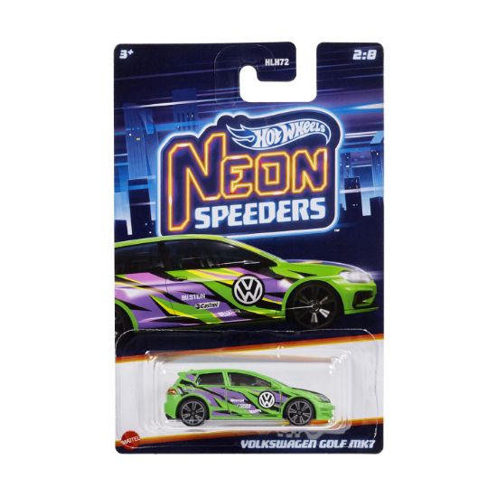 Picture of Mattel Hot Wheels Neon Speeders - Volkswagen Golf MK7 (HLH74)