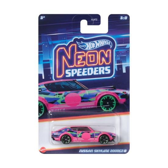 Picture of Mattel Hot Wheels: Neon Speeders - Nissan Skyline 2000GT-R (HRW69)