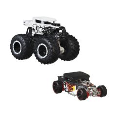 Picture of Mattel Hot Wheels: Monster Trucks - Bone Shaker 2 Pack (HWN41)