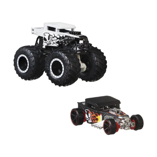 Picture of Mattel Hot Wheels: Monster Trucks - Bone Shaker 2 Pack (HWN41)