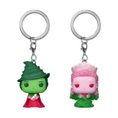 Picture of Funko Pocket Pop! 2-Pack: Wicked - Glinda & Elphaba (Ombre) Vinyl Figure Keychains