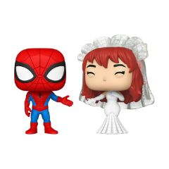 Picture of Funko Pop! 2-Pack: Marvel - Spider-Man & MJ Bobble-Heads Vinyl Figures