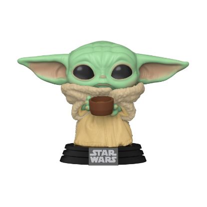 Picture of Funko Pop! Star Wars: Mandalorian - The Child With Cup #378 Bobble-Head Vinyl Figure