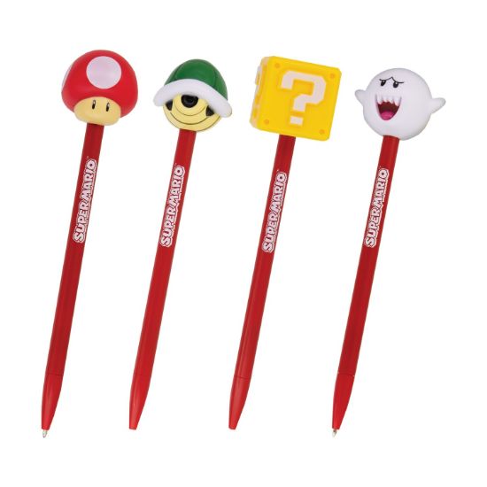 Picture of Paladone: Super Mario - Pen Toppers (PP4715NN)